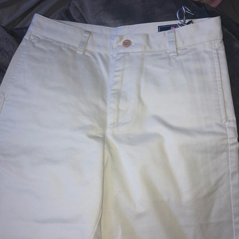 NWT boys vineyard vine stone club shorts khaki